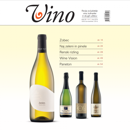 Santei vina v zimski številki revije Vino 2014